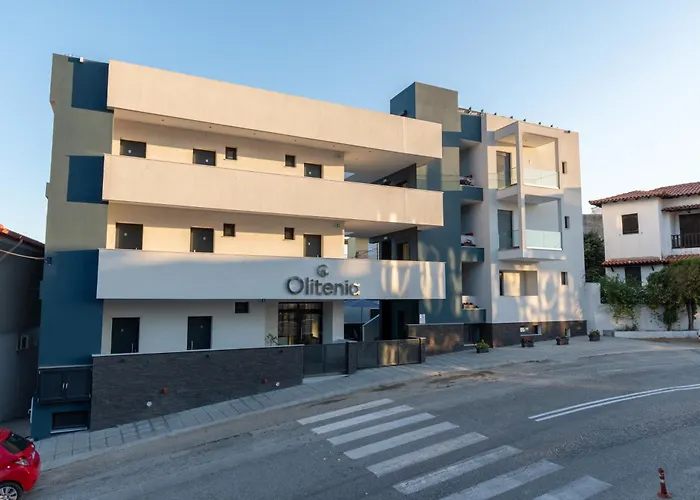 Ξενοδοχείο με διαμερίσματα Olitenia Νέος Μαρμαράς